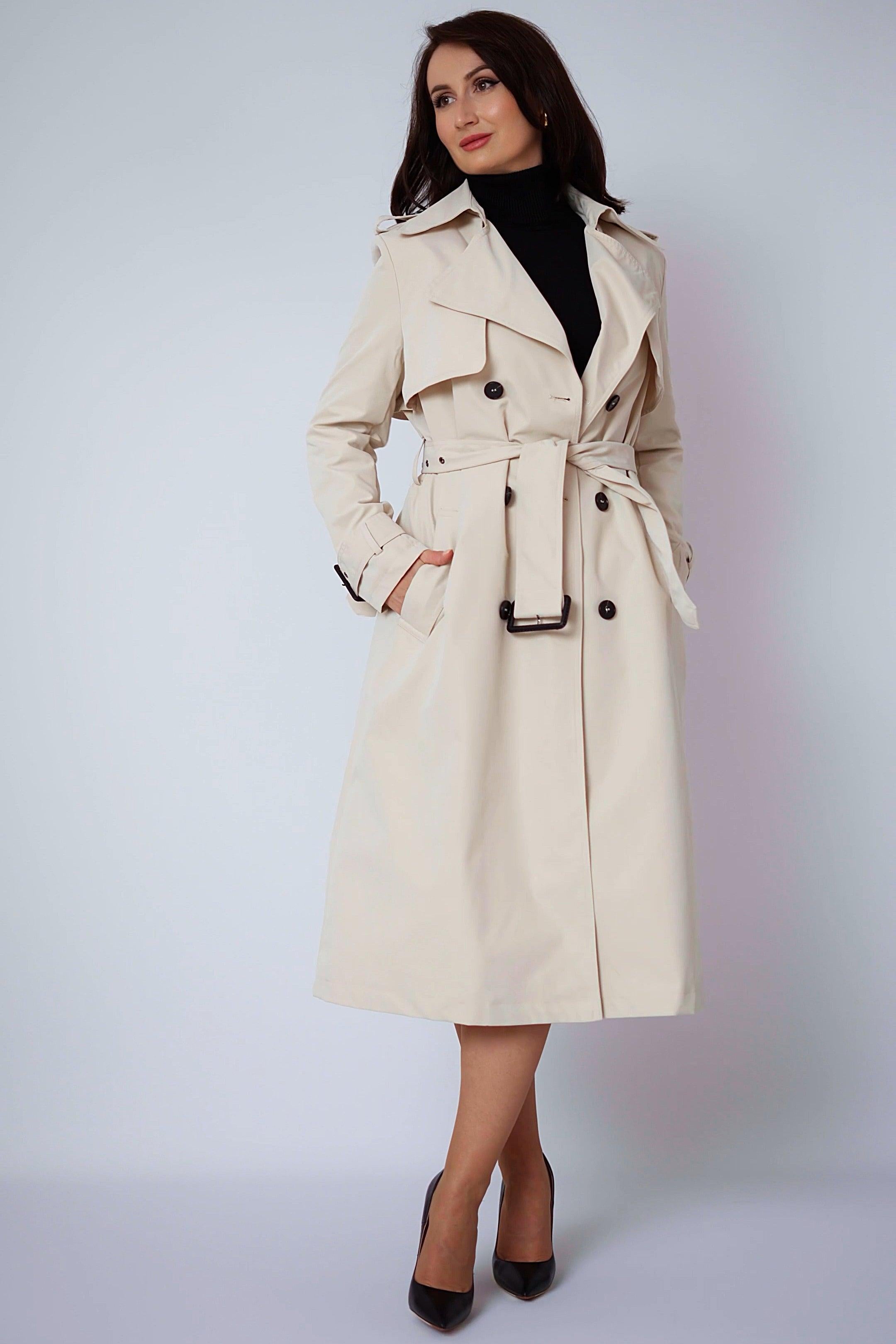 Beige trenchcoat-MyEssentials