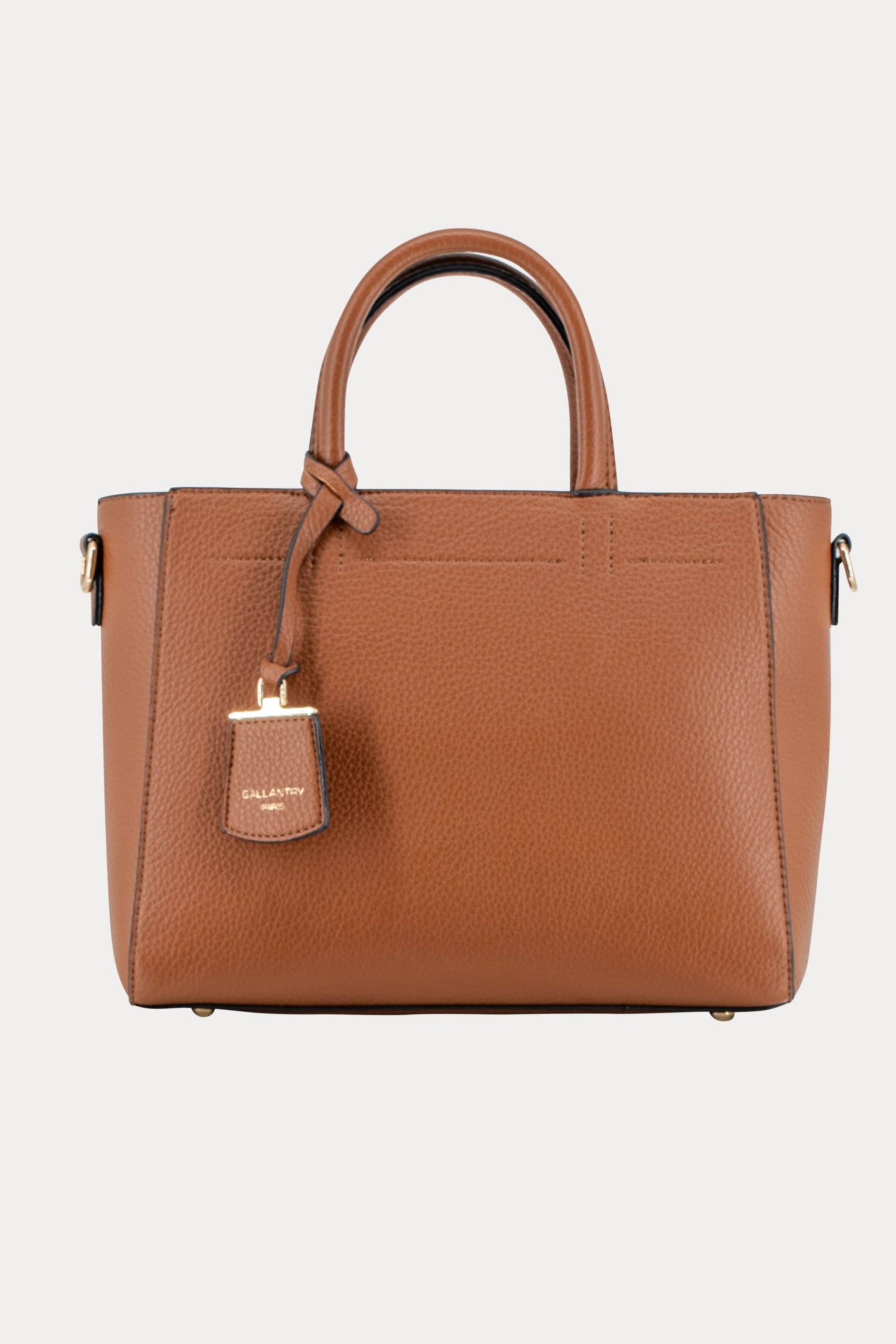 Bruine imitatieleren handtas-MyEssentials