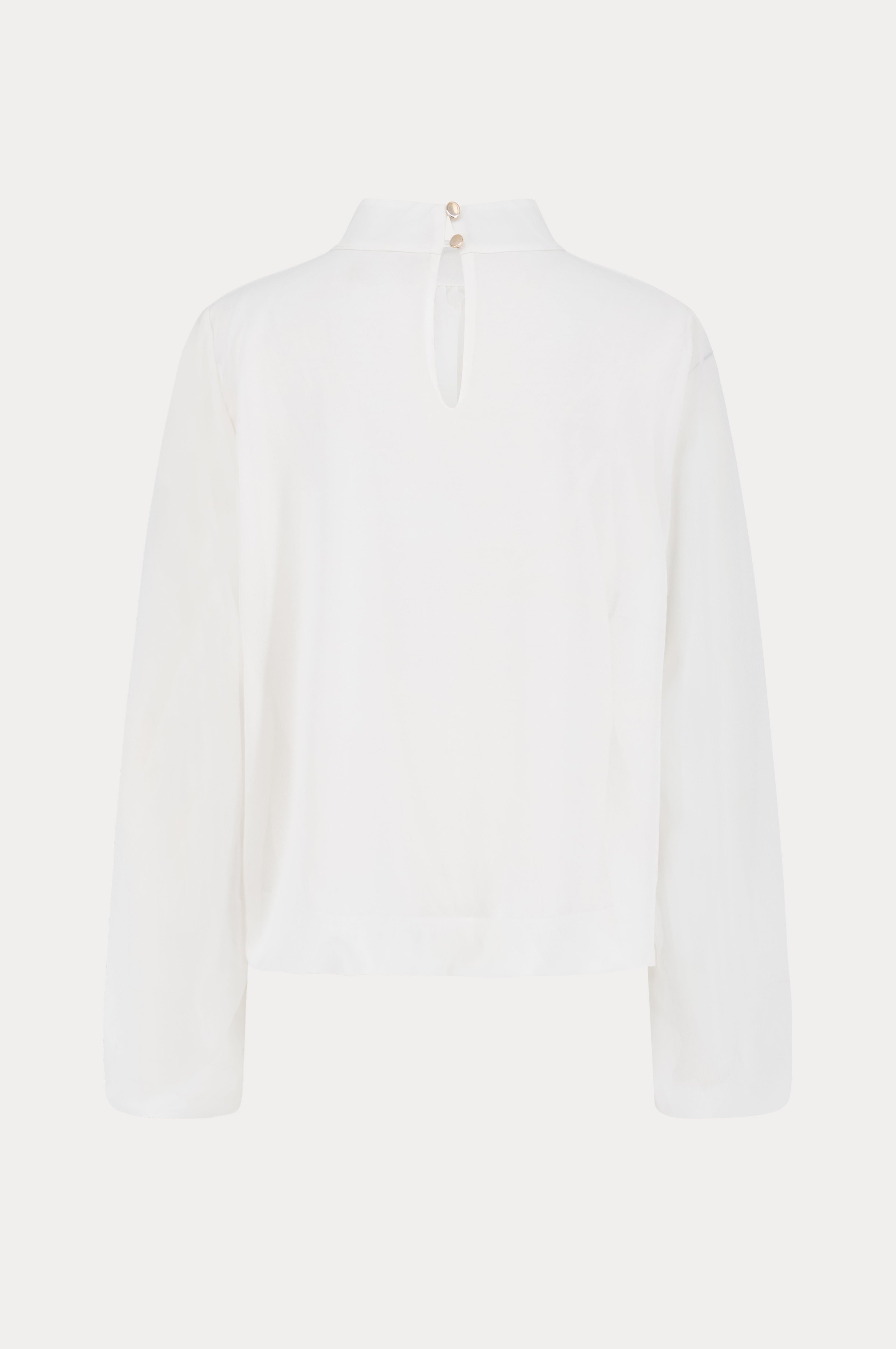 witte chiffon blouse-MyEssentials