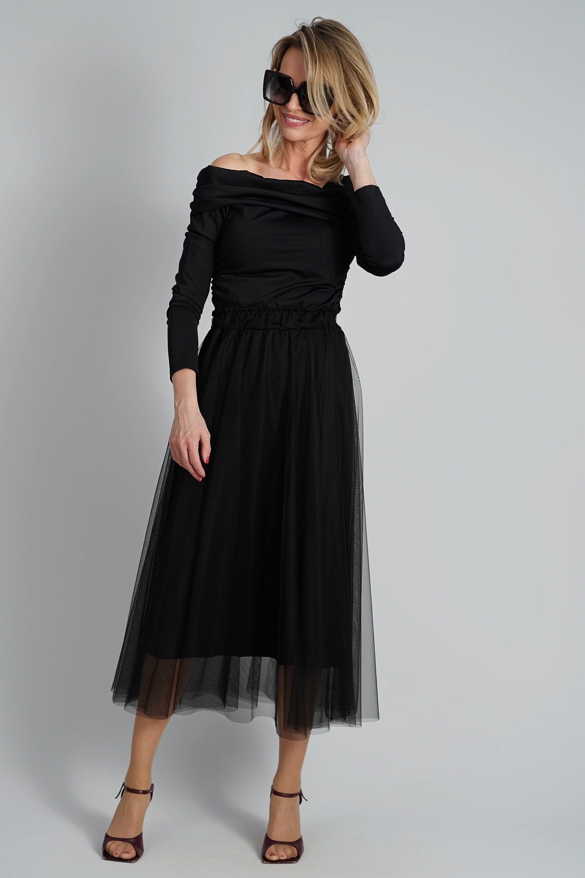 Zwarte tulle rok-MyEssentials